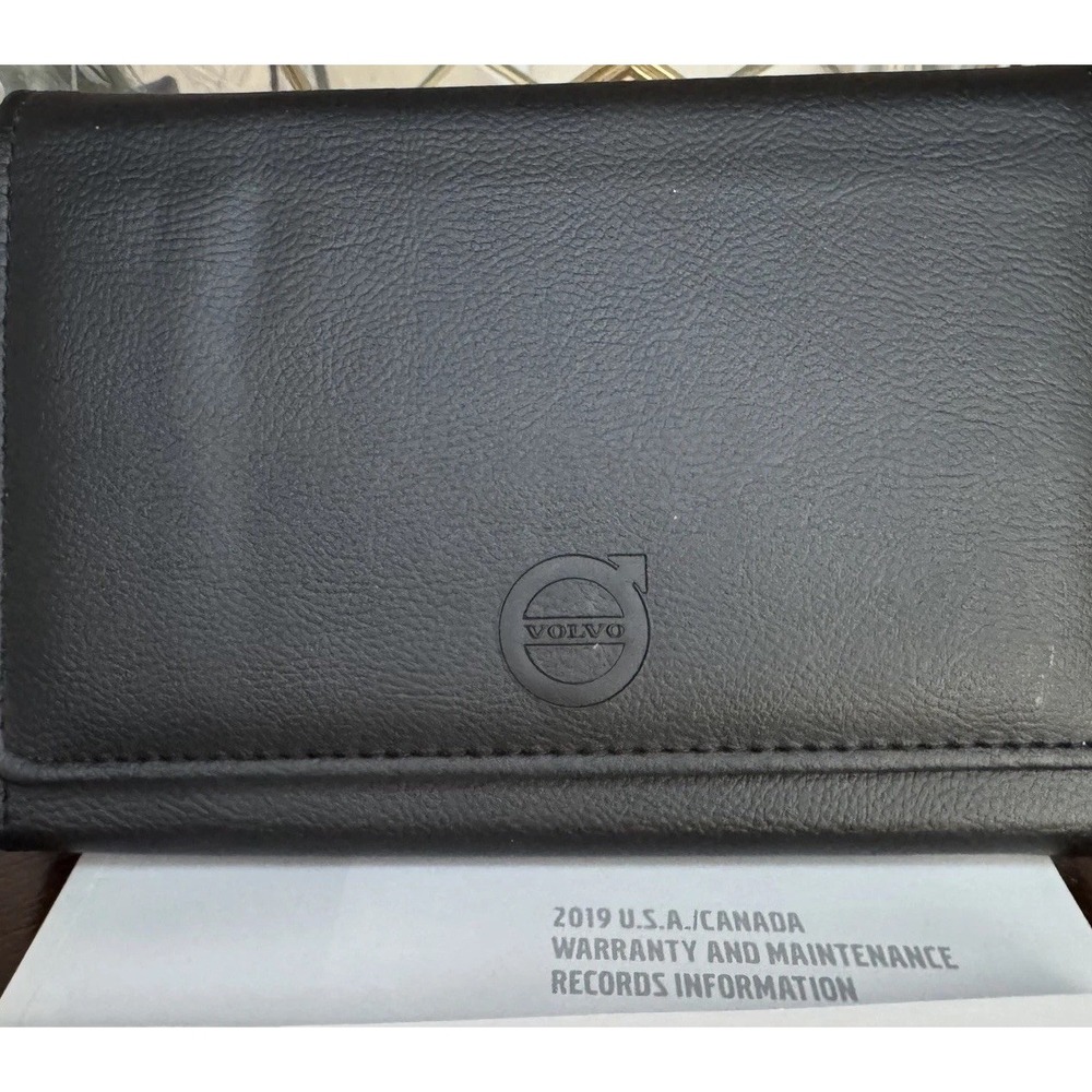 2019 Volvo XC90 Owners Manual Set Quick Guide Warranty Case & Cloth